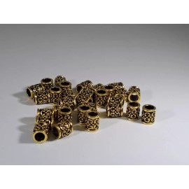 Unbranded 30 Viking Bead, Beads Hair Braid Beard Dreadlock Beads Jewelry New Diy -192