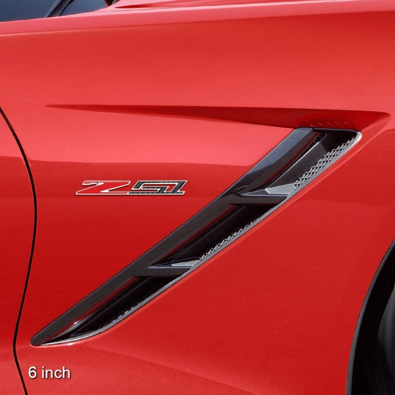C6, C7, C8 Corvette Z51 Badge Emblem Domed Decal -
