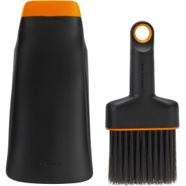 Fiskars Soil Scoop & Brush Set – Indoor Gardening Tool Kit