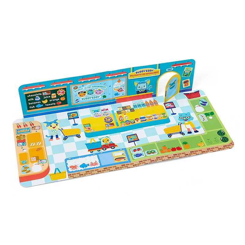 Sanrio Playful Sticker Set Eddy, 68 Pieces, Peel and Stick