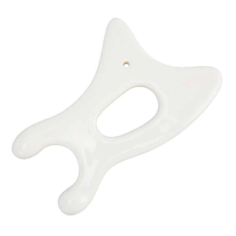 Ceramic Gua Sha Scraping Tool Ergonomic Rounded Edges Gua Sha