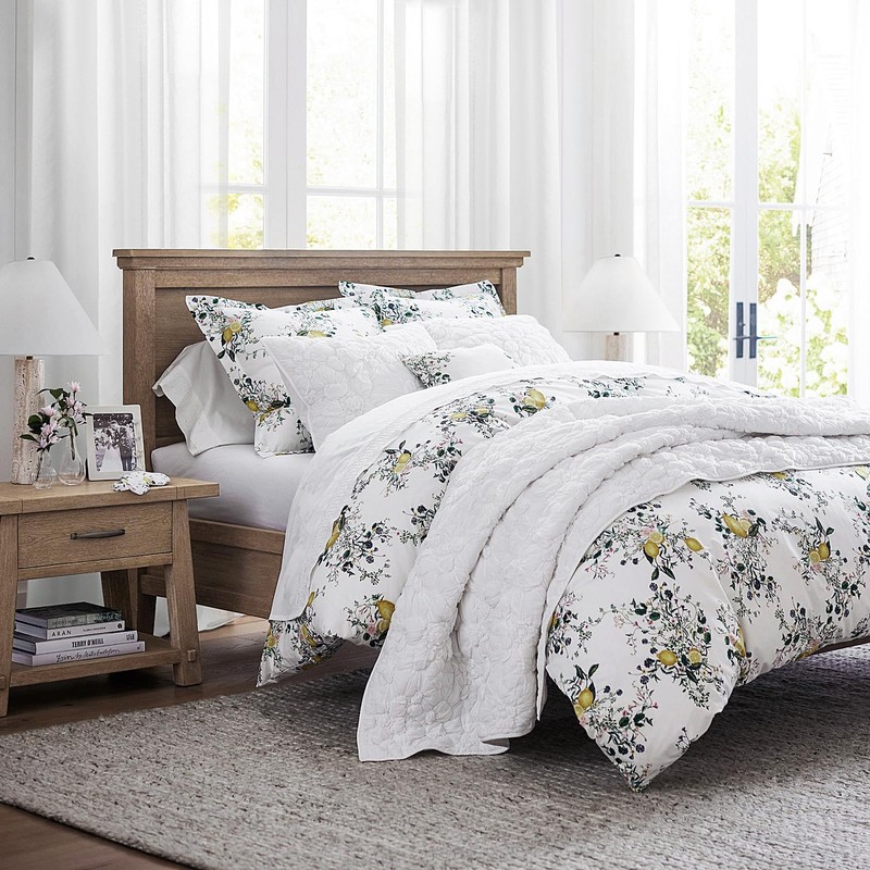 Topfinel Voile Sheer Curtains Linen Structure with Eyelets Translucent Plain