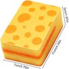 Genérico Dish Sponges Kitchen Cute Dot Double-Sided Non-Scratch Scrubbing