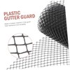 KONTONTY 1set Plastic Gutter Mesh Guard for Garden Protection Multi-Functional