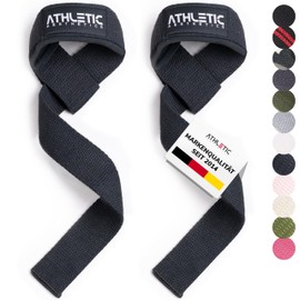 Lifting Straps for Strength Training and Bodybuilding (Padded) - Professional Lifting Straps 60 cm Length for Fitness, Weightlifting, Deadlifts - Lifting Aid in Pair for Men and Women (Black 3.0)