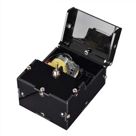 Useless Box, Acrylic Useless Box Toy, Fully Assembled Edition, Useless Box for Birthday and Party Gift Toy Game