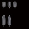 Nail Tips (5) Ultra Short, Long Teardrop Shape, Ultra Thin,