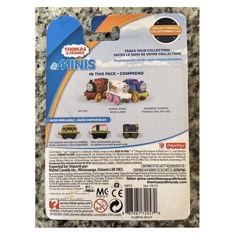 Fisher-Price Thomas And Friends Minis 3-pack