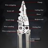 FGXY Wire Strippers, Multifunctional Wire Stripper Crimper Cable Cutter Pliers,
