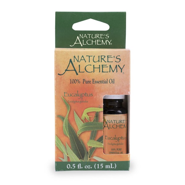 Nature's Alchemy 100% Pure Essential Oil, Eucalyptus, 0.125 Gram