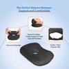Swaycy Ear Piercing Hole Pillows Side Sleeper Pillow with an