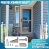 Dreyoo Storm Door Closer Kit Compatible with Andersen/Emco/Larson/40201/Pella, Screen Door