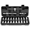 BILITOOLS 23-Piece Drain Plug Socket Set, 3/8" Drive Oil Drain