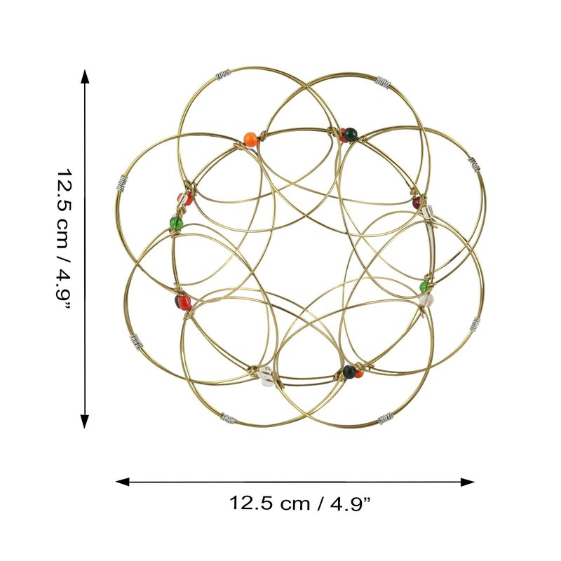 Freak Scene 4D Mandala - decorative wire mesh - relaxation
