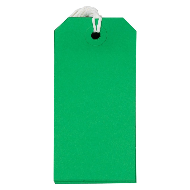 JAM PAPER Gift Tags with String - Medium - 4