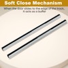 Concealed Sliding Barn Door Hardware Kit,48" Heavy Duty Sliding Door