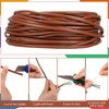 Buryeah Thermostat Wire Bell Wire Solid Copper Cable 18 Gauge