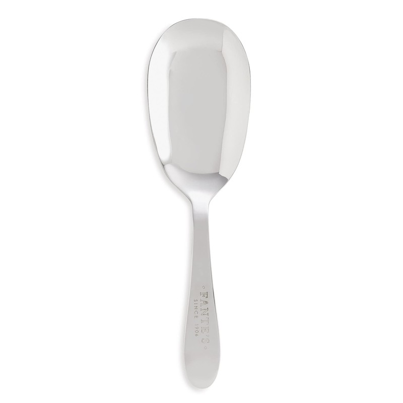 Fante's Pasta Serving Spoon, Stainless Steel, Set of 2, The
