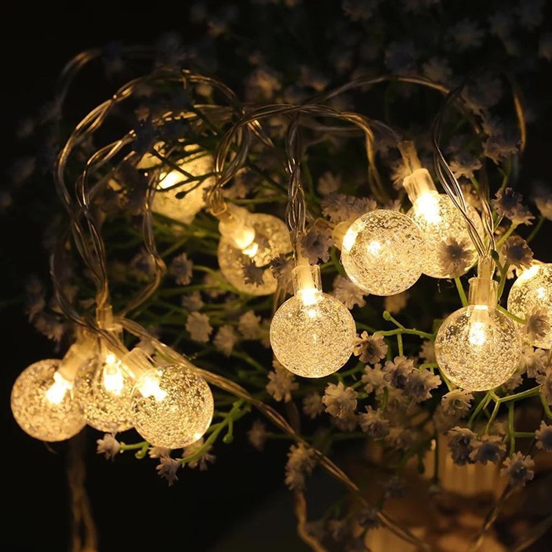 LED Fairy Lights Battery Powered 6 m 40 LEDs Remote