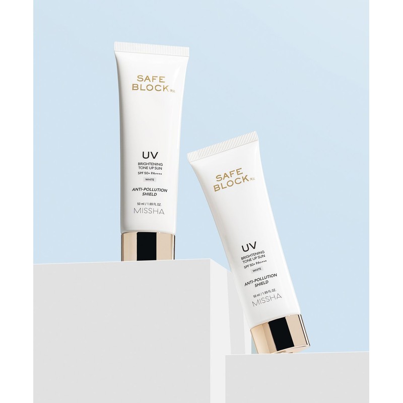 Missha [2 pcs] Safe Block RX Brightening Tone-Up Sun SPF50+/PA++++