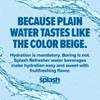 Splash Refresher Sparkling Water, Rocket Freeze - 8-Pack, 12 Fl