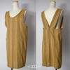 Belly Shijira Apron, Fashionable, Japanese Style Stripes, Made in Japan,