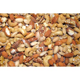 Extra Fancy Deluxe Mixed Nuts in 3.00 Lb. Gold Foil Box W/bow No Peanuts