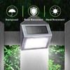 XLUX Solar Powered Lights for Deck Steps Stairs Fences Pathway