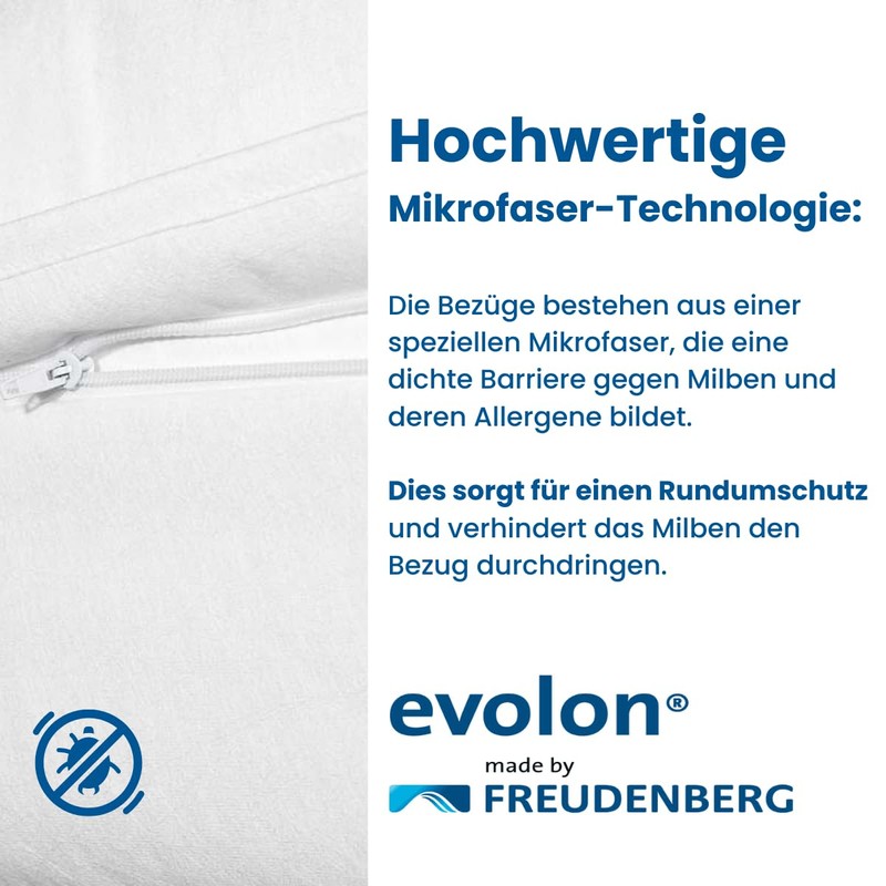 Softsan Protect Plus Cushion Cover Mite-Proof 50 x 70 cm,