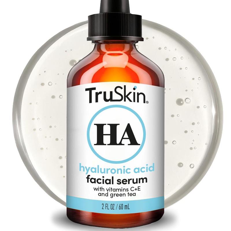 TruSkin Hyaluronic Acid Serum for Face – 7 Ultra-Hydrating Ingredients