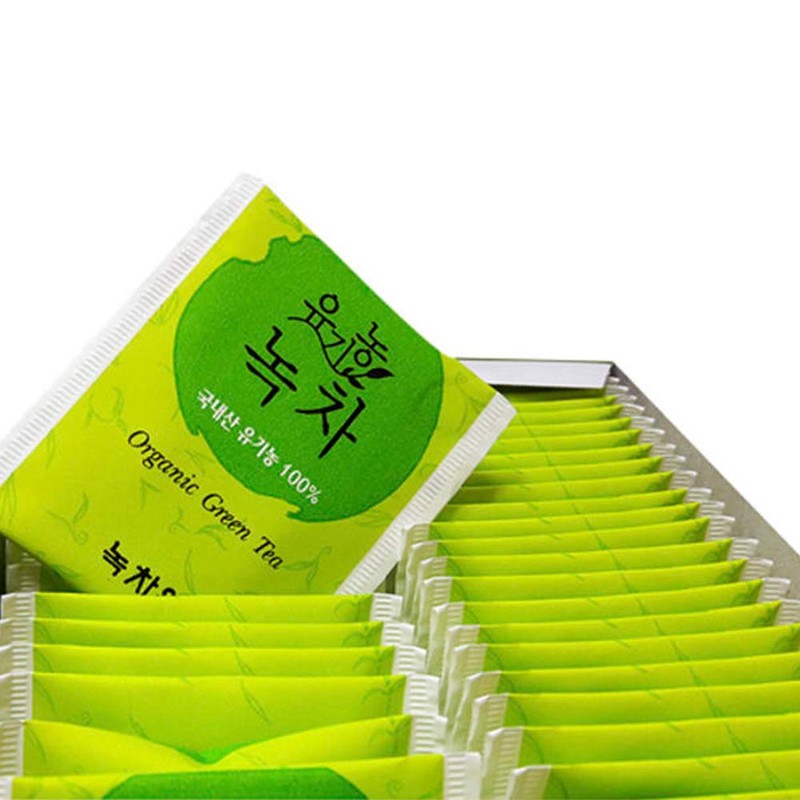 (Tea Collection) Organic 100% Pure GreenTea 50 teabags For Vegan