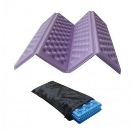 Jukyeong Multi-purpose 4-Fold Portable Picnic Mat & Cushion Khaki/Pouch included 100ea