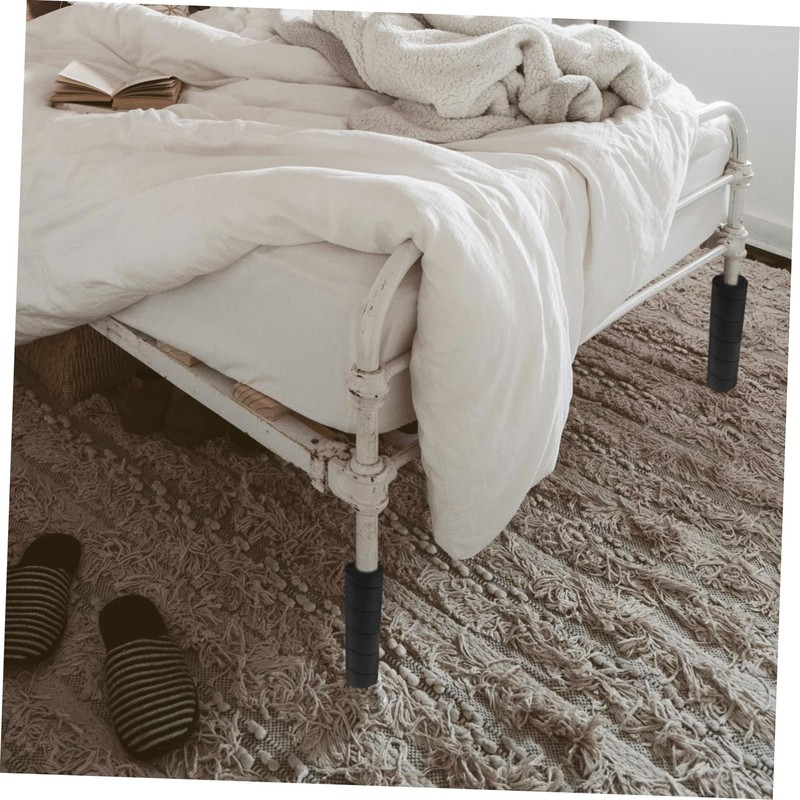 Mikinona Bed Frame Leg Protectors 4 Pieces Furniture Leg Caps