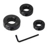 Nalegtocw Drill Bit Stop Collar Set,Split Ring Drill Bit Depth