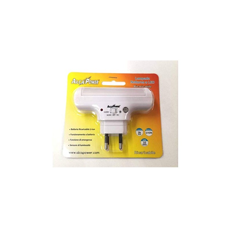 ALCAPOWER - Wiederaufladbare LED-Lampe Nacht - Alcapower 930350