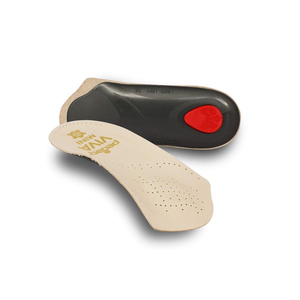 Pedag New Viva Mini Semi-rigid Orthotic Arch Support Tan Cowhide,