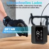 Gaethra Mini Digital Bicycle Pump, 130 PSI, 10 x 8