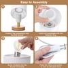 Fenmzee Small Table Lamp for Bedroom - Inline Control, Bedside