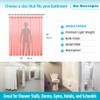 Ga-Geetopia EVA 3D Coral Pearl Water Cube Plastic Shower Curtain