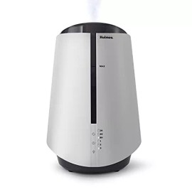 Holmes 1-Gallon Top-Fill Ultrasonic Cool-Mist Humidifier with Disinfectant Pr...