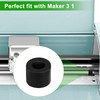 8pcs Rubber Roller Replacement Compatible with Cricut Maker / Maker