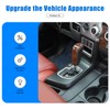 HIRUFAIT Center Console Gear Shift Panel Frame Cover Trim for