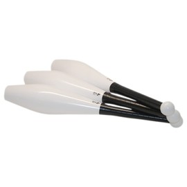 Higgins Brothers Spirit Juggling Club Set of 3 with Wrapped Handle (Black)