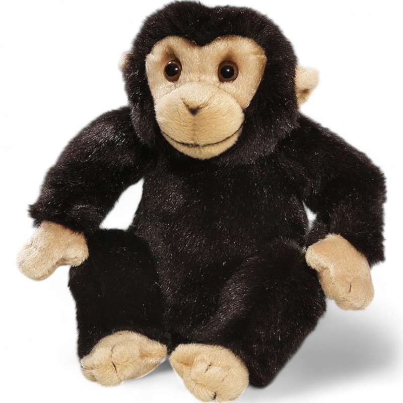 Carl Dick Chimpanzee Monkey sitting, 6.5 inches, 16cm, Plush Toy,