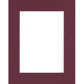 18x24 Maroon Picture Mats Mattes with White Core Bevel Cut for 12x18 Pictures