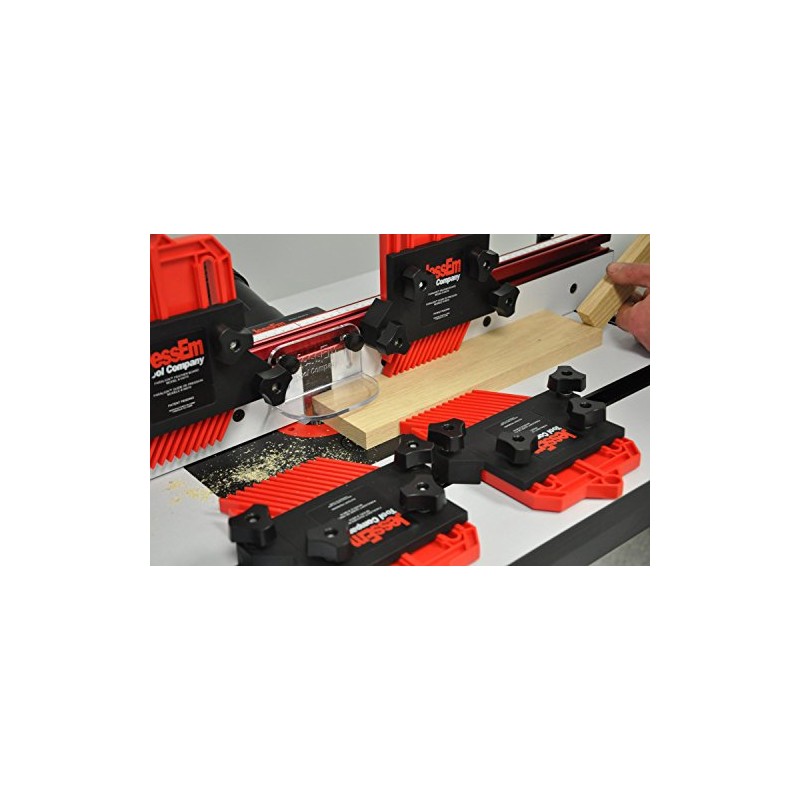 JessEm 04016 Paralign Double Feather Board Woodworking Safety Tool for