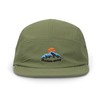 CLAPE Summer 5 Panel Outdoor Camp Waterproof Quick-Drying Baseball Cap