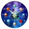 Constantplanet Silent Wall Clock Non Ticking 14 Inch Decorative Wall
