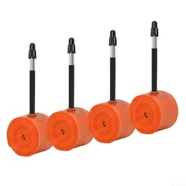 TPU Inner Tube for 700C Road Bike Ultra Light 35g Compatible with 23C 25C 28C 30C 32C Tyres (4 Pack FV85)