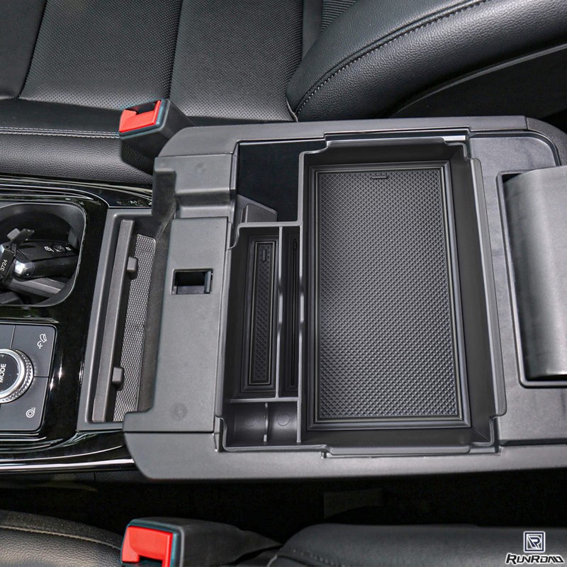 RUNROAD Upgrade Center Console Organizer Tray Compatible with Ford Explorer